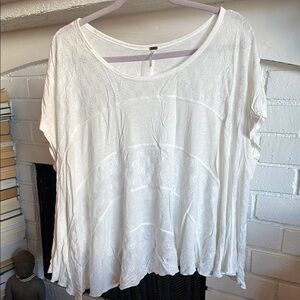 Free People White Women's Top